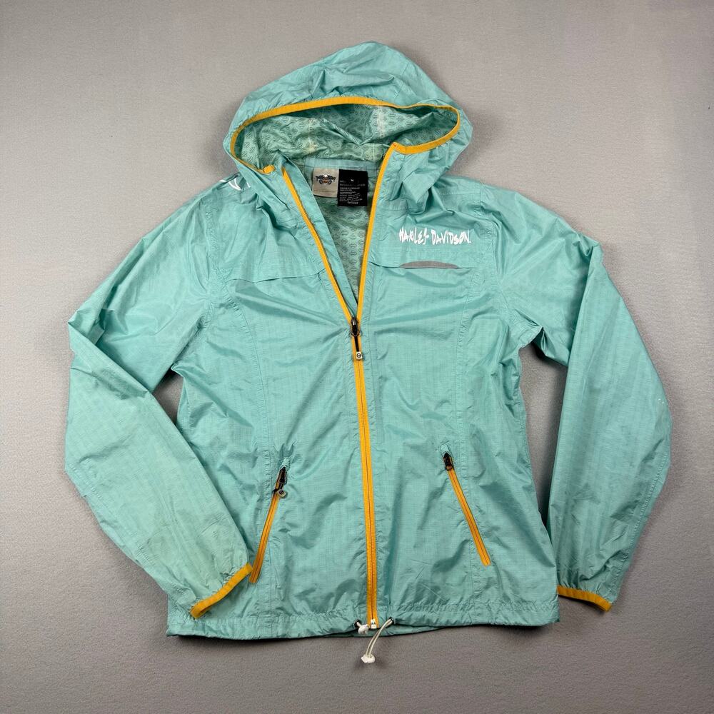 Harley-Davidson Vintage Y2K Windbreaker Jacket M